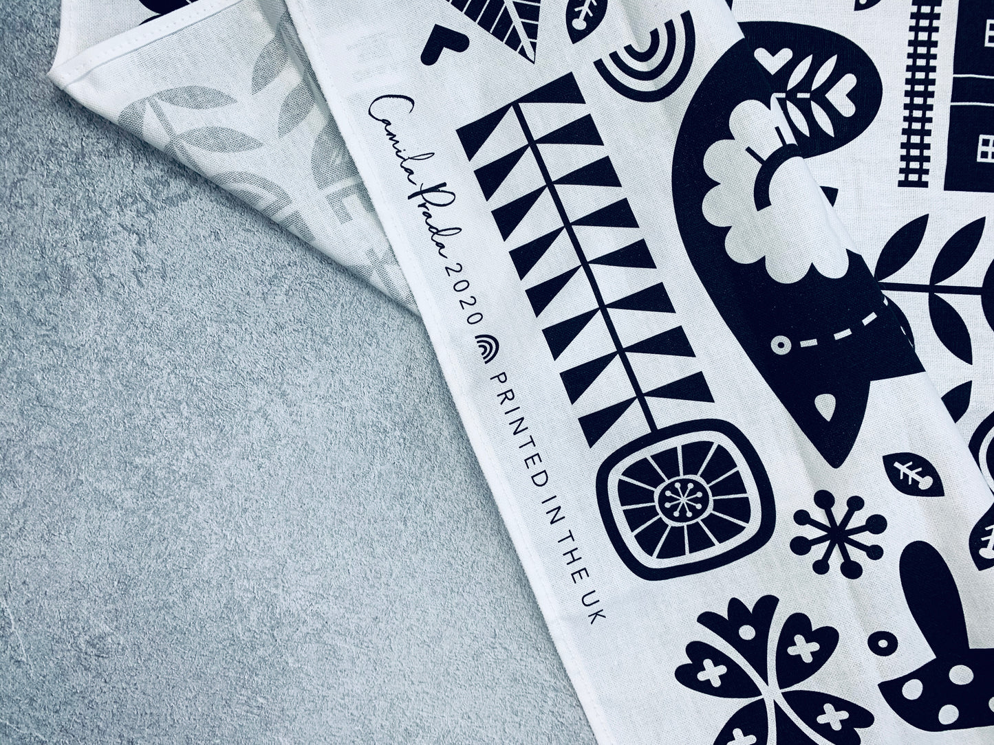 Day Of The Dead Tea Towel