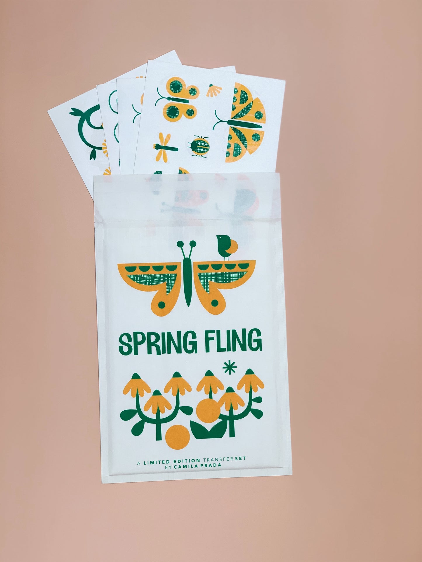 Spring Fling Transfer Set