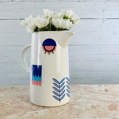 Blue Birdies Transfer Set