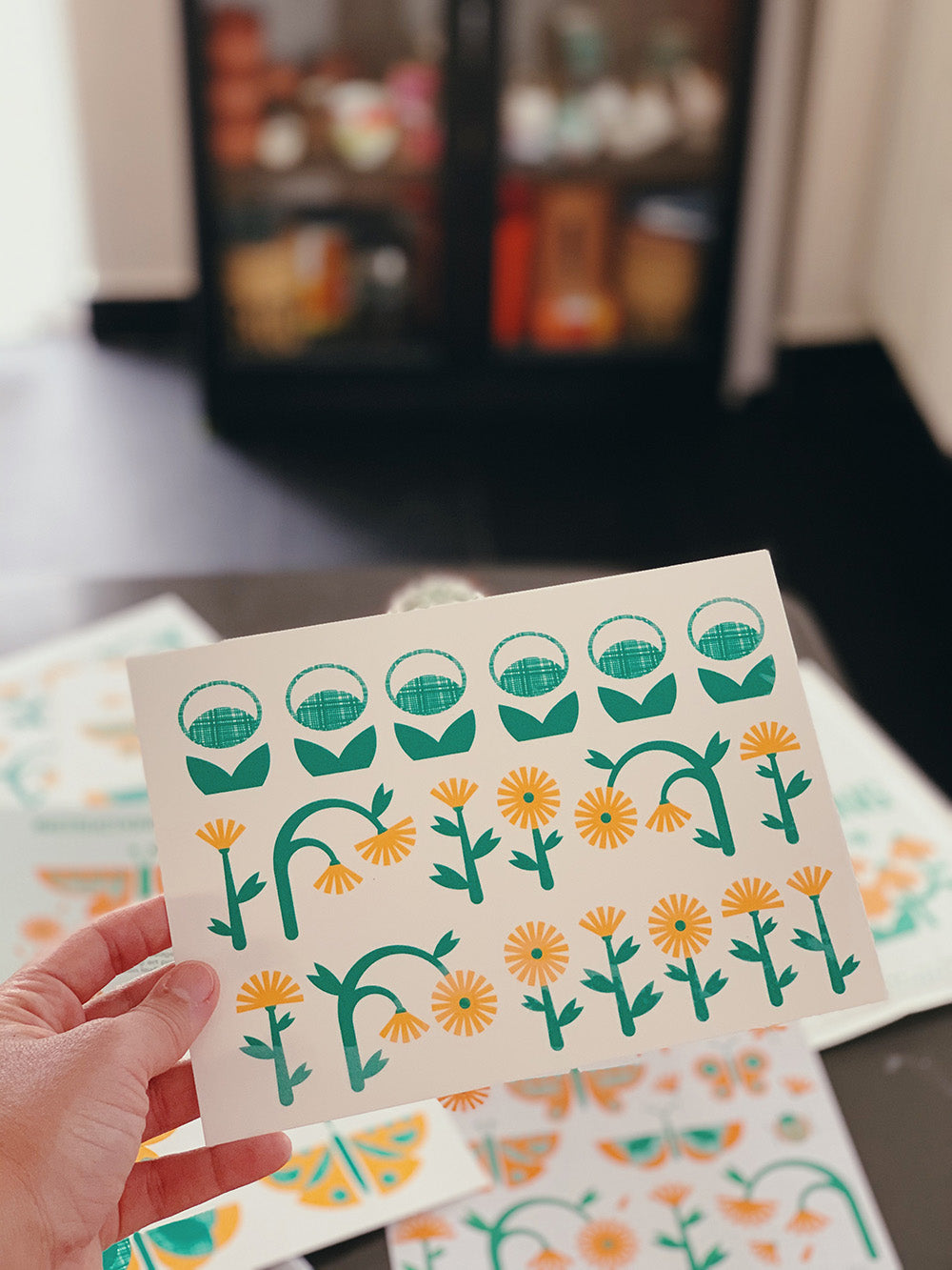 Spring Fling Transfer Set