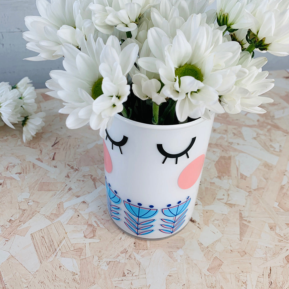 Blue Birdies Transfer Set